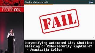 Demystifying Automated City Shuttles: Blessing Or Cybersecurity Nightmare? - Anastasija Collen